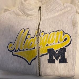 U of M 3/4 zip